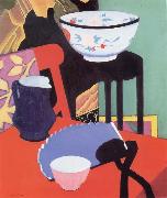 Francis Campbell Boileau Cadell The Blue Fan oil painting picture wholesale